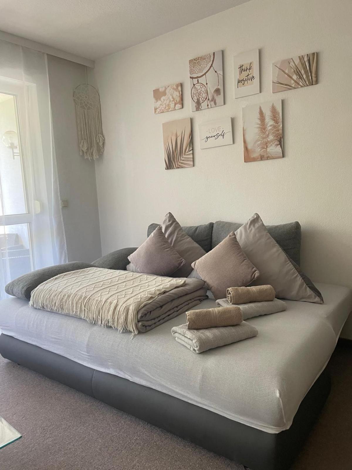 Kingsize Bett Boho Apartment Mit Tiefgarage Naehe Salzburg 프라일라싱 외부 사진